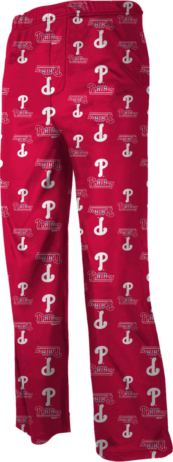 Majestic Youth Philadelphia Phillies Team Logo Pajama Pants