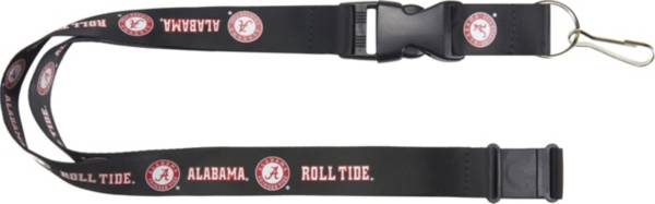 Alabama Crimson Tide Black Lanyard