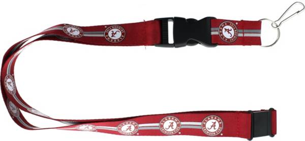 Alabama Crimson Tide BLACKOUT PSG Premium 2-sided Lanyard Keychain University of