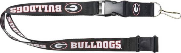 Georgia Bulldogs Black Lanyard