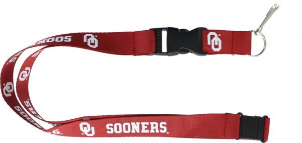 Oklahoma Sooners Crimson Lanyard