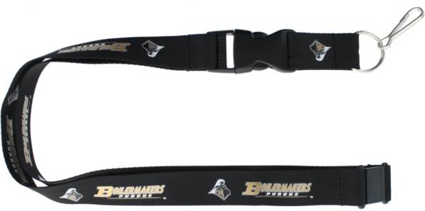 Purdue Boilermakers Black Lanyard
