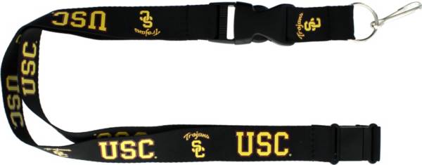 USC Trojans Black Lanyard