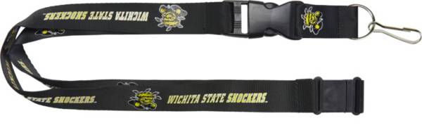 Wichita State Shockers Black Lanyard