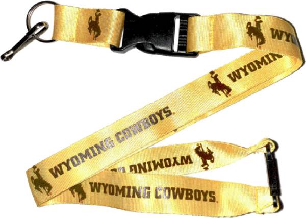 Aminco Wyoming Cowboys Gold Lanyard