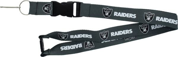 Aminco Las Vegas Raiders Charcoal Lanyard