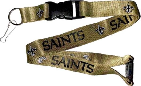 New Orleans Saints Gold Lanyard