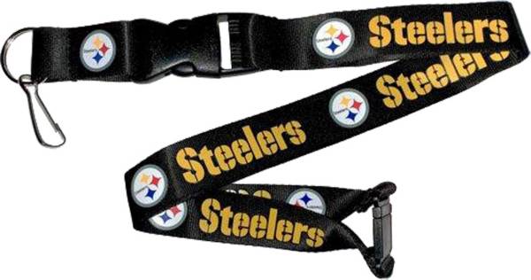 Aminco Pittsburgh Steelers Black Lanyard