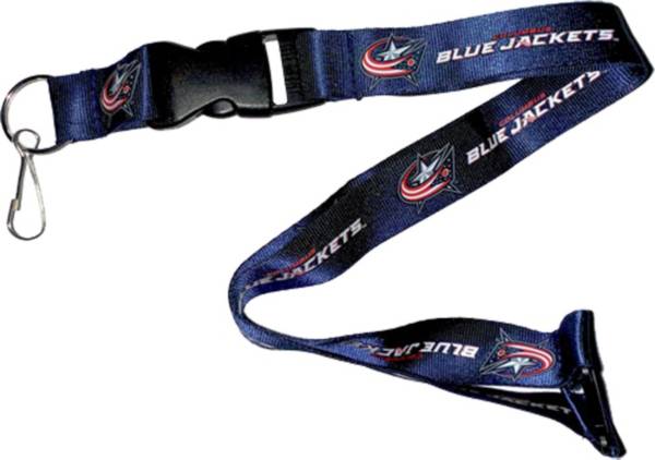 Aminco Columbus Blue Jackets Blue Lanyard