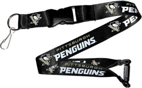 Pittsburgh Penguins Black Lanyard