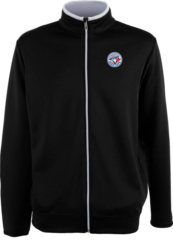 Antigua Men's Toronto Blue Jays Leader Black Full-Zip Jacket product image