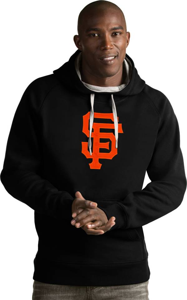 Antigua Men's San Francisco Giants Black Victory Pullover