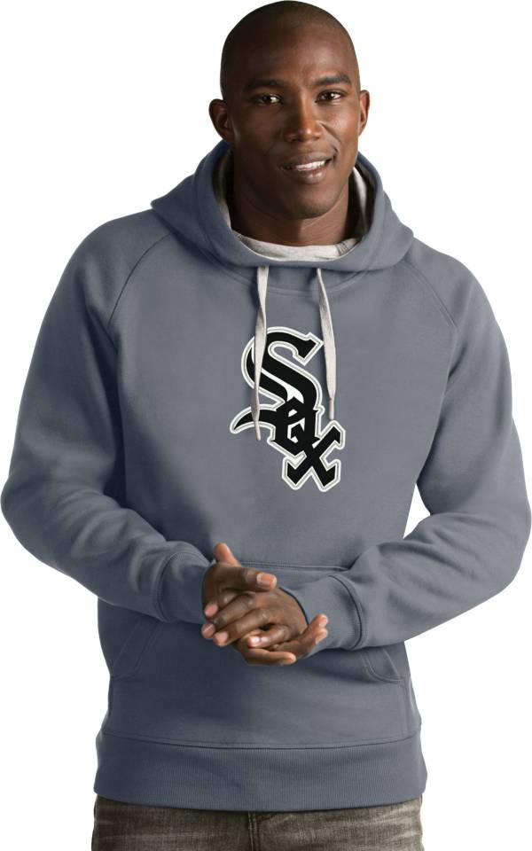 Antigua Men's Chicago White Sox Grey Victory Pullover