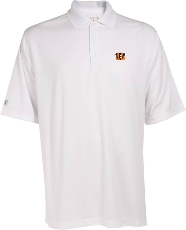 Antigua Men's Cincinnati Bengals Exceed Polo