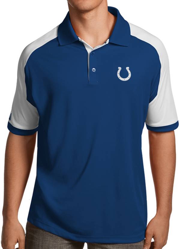 Antigua Men's Indianapolis Colts Century Royal Polo