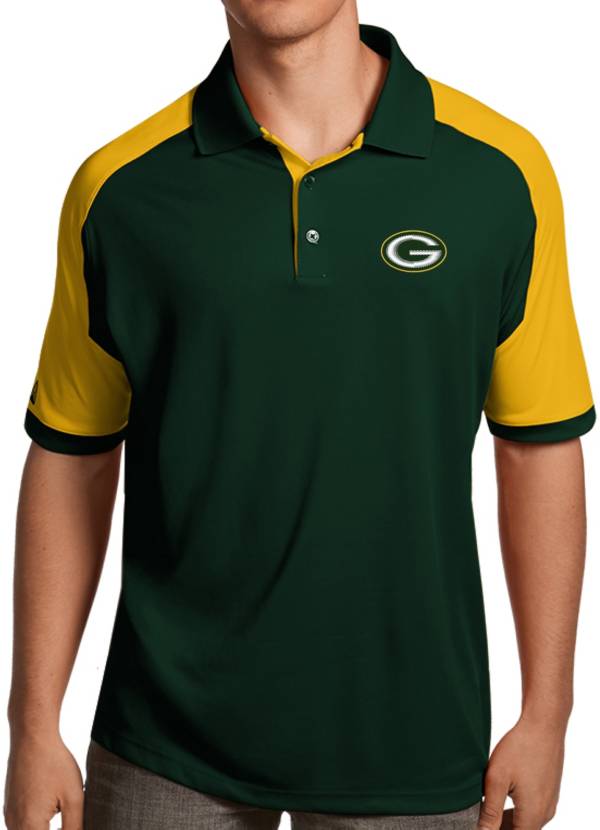 Antigua Men's Green Bay Packers Century Green Polo product image