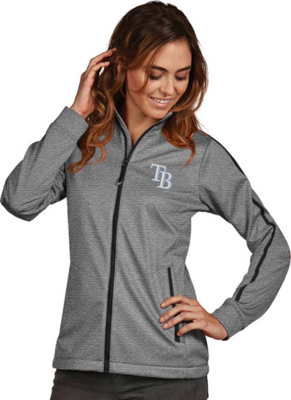 Antigua Women's Tampa Bay Rays Grey Golf Jacket