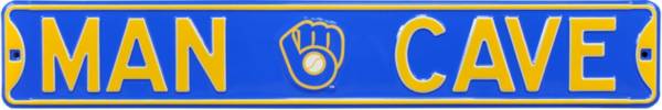 Authentic Street Signs Milwaukee Brewers ‘Man Cave' Street Sign product image