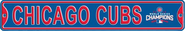 Authentic Street Signs 2016 World Series Champions Chicago Cubs Street Sign