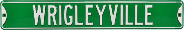 Authentic Street Signs Chicago Cubs ‘Wrigleyville' Street Sign