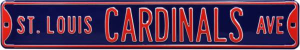 Authentic Street Signs St. Louis Cardinals Navy Avenue Sign