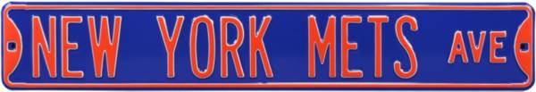 Authentic Street Signs New York Mets Avenue Blue Sign