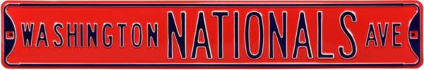 Authentic Street Signs Washington Nationals Avenue Red Sign product image