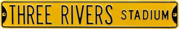 Authentic Street Signs Three Rivers Stadium Street Sign
