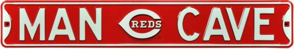 Authentic Street Signs Cincinnati Reds ‘Man Cave' Street Sign