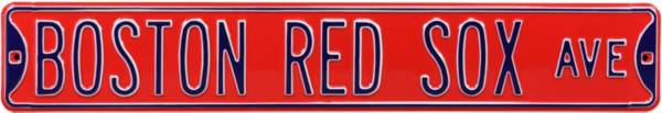 Authentic Street Signs Boston Red Sox Red Avenue Sign