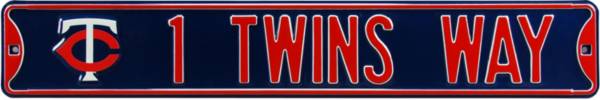 Authentic Street Signs Minnesota Twins ‘1 Twins Way' Street Sign