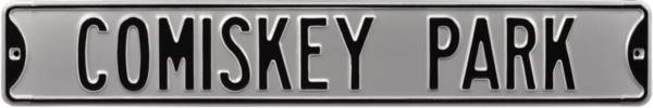 Authentic Street Signs Comiskey Park Silver Street Sign