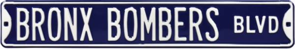 Authentic Street Signs New York Yankees ‘Bronx Bombers Blvd Sign