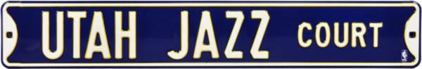 Authentic Street Signs Utah Jazz Court Sign product image