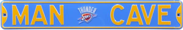 Authentic Street Signs Oklahoma City Thunder ‘Man Cave' Street Sign