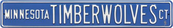 Authentic Street Signs Minnesota Timberwolves Court Sign