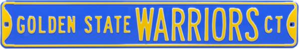 Authentic Street Signs Golden State Warriors Court Sign