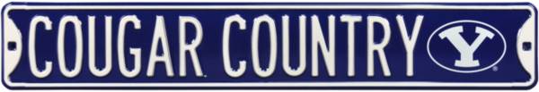 Authentic Street Signs BYU Cougars ‘Cougar Country' Street Sign