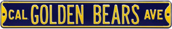Authentic Street Signs Cal Golden Bears Avenue Navy Sign