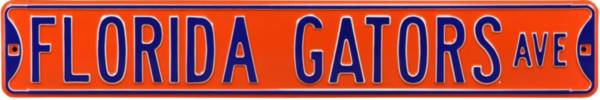 Authentic Street Signs Florida Gators Avenue Orange Sign