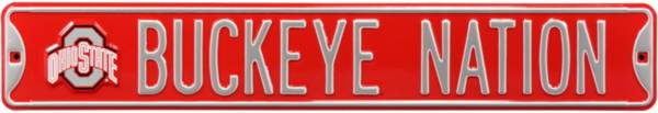 Authentic Street Signs Ohio State ‘Buckeye Nation' Street Sign