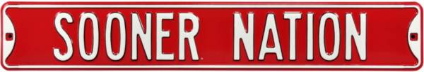 Authentic Street Signs Oklahoma Sooners ‘Sooner Nation' Street Sign