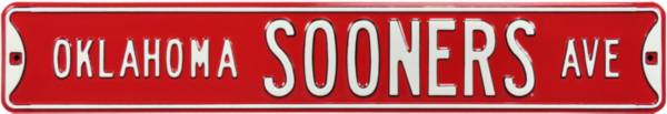 Authentic Street Signs Oklahoma Sooners Avenue Sign