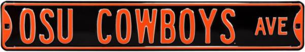 Authentic Street Signs Oklahoma State Avenue Black Sign product image