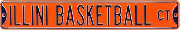 Authentic Street Signs Illinois ‘Illini Basketball Ct' Sign