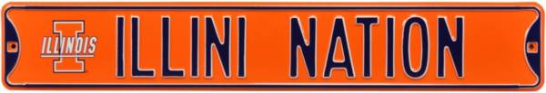 Authentic Street Signs Illinois ‘Illini Nation' Street Sign