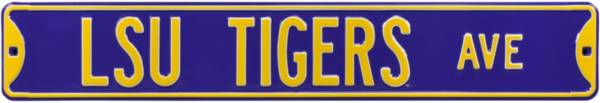 Authentic Street Signs LSU Tigers Avenue Purple Sign
