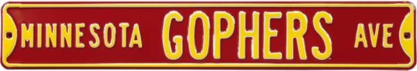 Authentic Street Signs Minnesota Gophers Avenue Sign