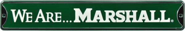 Authentic Street Signs Marshall Thundering Herd ‘We Are Marshall' Street Sign