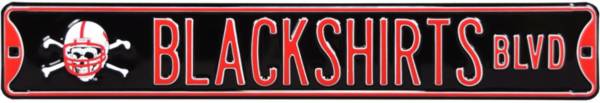 Authentic Street Signs Nebraska Cornhuskers ‘Blackshirts Blvd' Sign